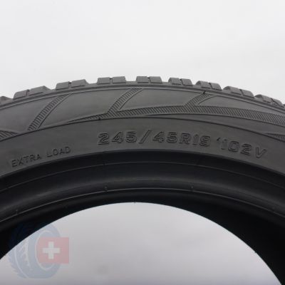 5.  245 45 19 2x FALKEN 245/45 R19 102V XL Eurowinter HS01 Winterreifen 2021 8,2-8,8mm