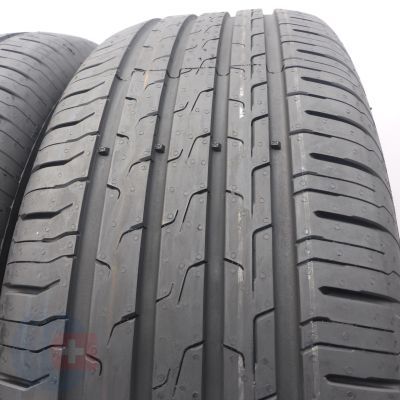 4. 215 65 16 2x CONTINENTAL 215/65 R16 98H EcoContact6 Sommerreifen 2021 WIE NEU VOLL