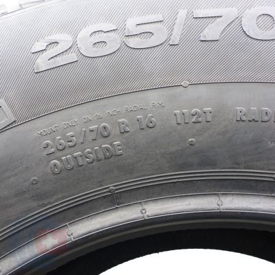 6. 265 70 16 4x CONTINENTAL 265/70 R16 112T CrossContact Winter Winterreifen 2021 WIE NEU VOLL