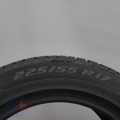 7. 225 55 17 4x PIRELLI 225/55 R17 97H BMW Sottozero 3 Winter Winterreifen 2023 6,5mm