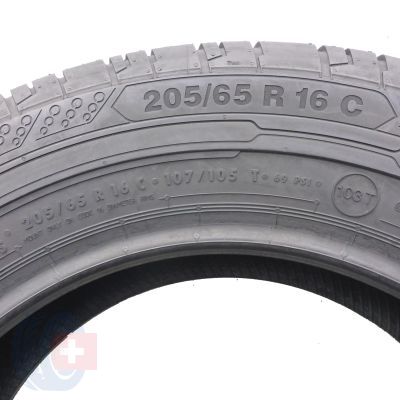 4. 205 65 16C 2x CONTINENTAL 205/65 R16C 107/105T ContiVanContact 200 Sommerreifen 2016 UNGEBRAUCHTE