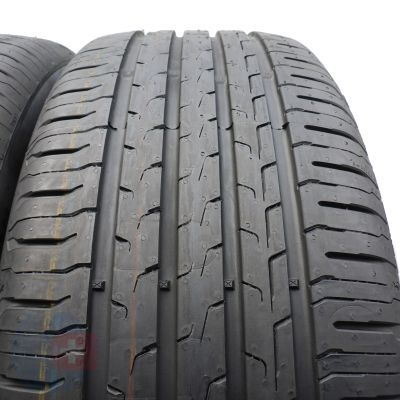 2. 215 50 18 4x CONTINENTAL 215/50 R18 96V XL EcoContact 6 Sommerreifen 2022 VOLL WIE NEU