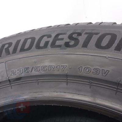 5. 235 55 17 2x BRIDGESTONE 235/55 R17 103V XL Blizzak 6  Winterreifen 2025  VOLL WIE NEU 