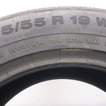 6. 255 55 19 4x CONTINENTAL 255/55 R19 111W XL ContiSportContact 5 SUV J LR Sommerreifen 2022 WIE NEU VOLL