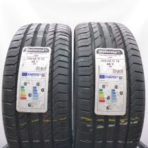 225 40 18 2x CONTINENTAL 225/40 R18 88Y XL ContiSportContact5 RunFlat BMW Sommerreifen 2022 VOLL