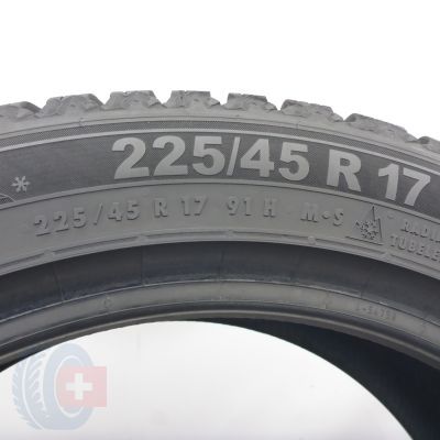 5.  225 45 17 1x SEMPERIT 225/45 R17 91H Speed-Grip 5 Winterreifen 2024 8,5mm WIE NEU 