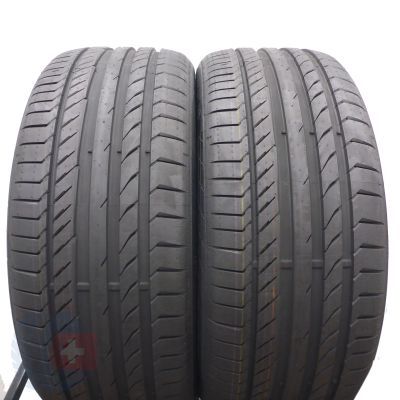 4. 245 40 20 4x CONTINENTAL 245/40 R20 99Y XL ContiSportContact 5P M0 Sommerreifen 2019 WIE NEU VOLL