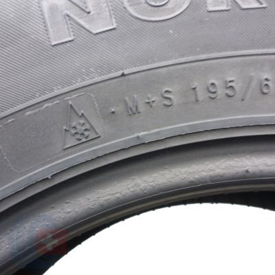 2. 195 65 15 4x NOKIAN 195/65 R15 95T XL Nordman 7 Winterreifen SPIKES 2020 WIE NEU VOLL