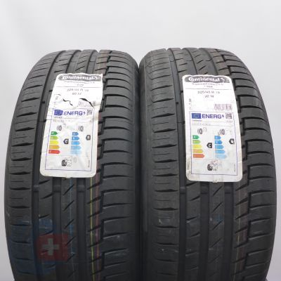  225 45 19 2x CONTINENTAL 225/45 R19 92W PremiumContact 6 RFT BMW Sommerreifen 2023 VOLL WIE NEU 