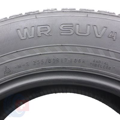 6. 255 60 17 4x NOKIAN 255/60 R17 106H WR SUV4 Winterreifen 2019 WIE NEU VOLL