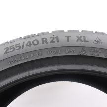 3. 255 40 21 1x CONTINENTAL 255/40 R21 102T XL WinterContact TS 870 P Winterreifen 2024 8,8mm  WIE NEU 
