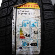 2. 2 x PIRELLI  245/40 R18  93V Sottozero Winter 240 RUN FLAT Winterreifen 2011/12 Ungebrauchte 