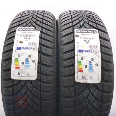 215 65 17 2x SEMPERIT 215/65 R17 99H Speed-Grip 5 Winterreifen 2022 Ungebraucht   