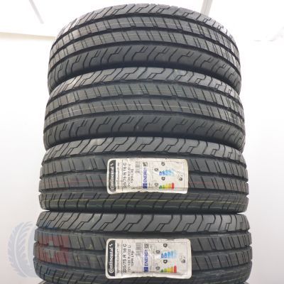 225 75 16C 4x CONTINENTAL 225/75 R16C 121/120R ContiVanContact 100 Sommerreifen 2023 Ungebraucht   