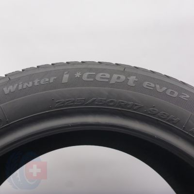 7. 225 50 17 2x HANKOOK 225/50 R17 98H XL BMW Winter ICept evo2 W320 Winterreifen 2024 7,2mm