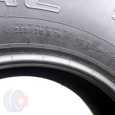 7. 4 x CONTINENTAL 255/70 R16 111T CrossContact LX M+S Sommerreifen 2013 8.8-9mm  WIE NEU