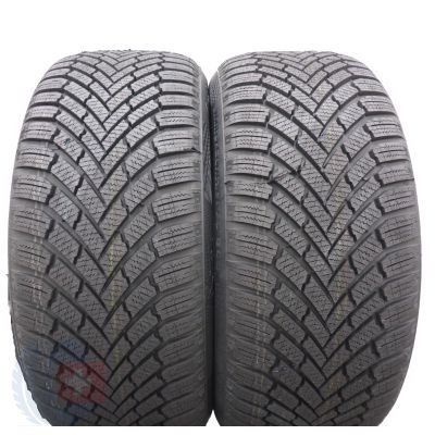 215 45 16 2x CONTINENTAL 215/45 R16 90V XL WinterContact TS 860 Winterreifen 2020 VOLL WIE NEU