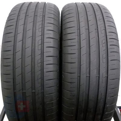 4. 4 x GOODYEAR 205/55 R17 91V EfficientGrip Performance Sommerreifen DOT21 6mm