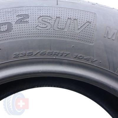 2. 235 65 17 1x HANKOOK 235/65 R17 104V Ventus S1 evo 2 SUV K117A MO Sommerreifen 7mm 2022