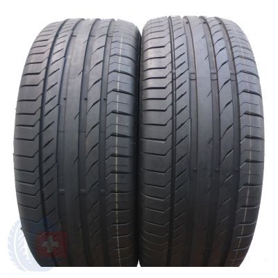 2 x CONTINENTAL 255/55 R19  111Y XL ContiSportContact 5 SUV Sommerreifen 2014 VOLL UNGEBRAUCHTE  