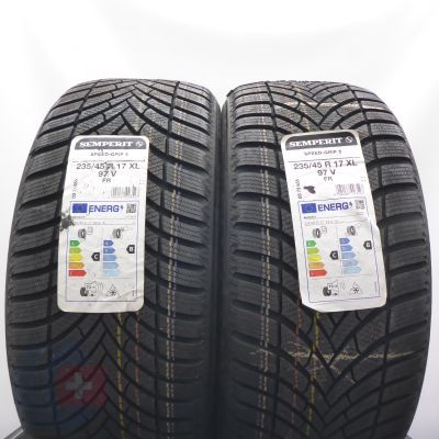 4. 235 45 17 4x SEMPERIT 235/45 R17 97V XL Speed-Grip 5 Winterreifen 2023 VOLL WIE NEU