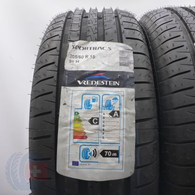 3. 205 60 15 4x VREDESTEIN 205/60 R15 91H Sportrac 5 Sommerreifen 2019 VOLL