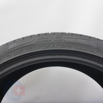 6. 285 35 22 4x PIRELLI 285/35 ZR22 106W XL Scorpion Zero Asimmetrico Sommerreifen 2015 VOLL