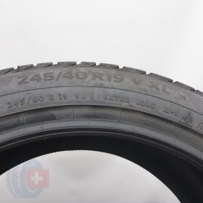 5. 245 40 19 2x CONTINENTAL 245/40 R19 98V XL WinterContact TS 860 S Winterreifen 2021 Ungebraucht  