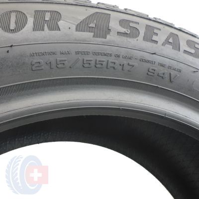 5. 2 x GOODYEAR 215/55 R17 94V Vector4Season GEN-2 Ganzjahresreifen 2021/22 8mm