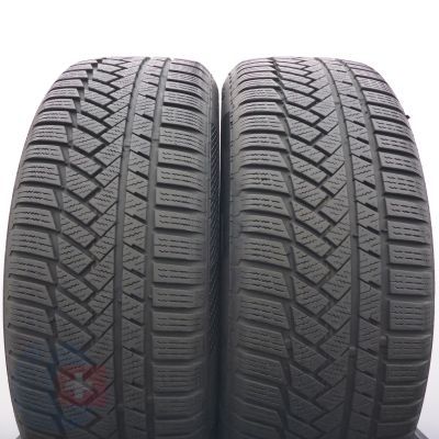 215 55 17 2x CONTINENTAL 215/55 R17 94H WinterContact TS 850 P Winterreifen 2019 6,2mm