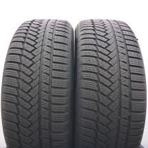 215 55 17 2x CONTINENTAL 215/55 R17 94H WinterContact TS 850 P Winterreifen 2019 6,2mm