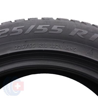 5. 225 55 18 2x PIRELLI 225/55 R18 102V XL Sottozero 3 Winter AO Winterreifen 6,5mm 2021/22