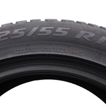 5. 225 55 18 2x PIRELLI 225/55 R18 102V XL Sottozero 3 Winter AO Winterreifen 6,5mm 2021/22