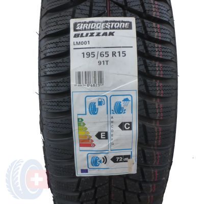 2. 1 x BRIDGESTONE 195/65 R15 91T Blizzak LM 001 Winterreifen  2016 UNGEBRAUCHTE  