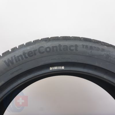 9. 235 50 20 4x CONTINENTAL 235/50 R20 100T WinterContact TS870P Winterreifen 2024 WIE NEU VOLL