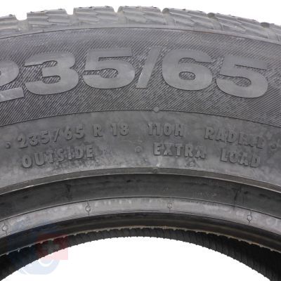 6. 235 65 18 4x CONTINENTAL 235/65 R18 110H XL CrossContact Winter 2022 Winterreifen VOLL Wie Neu