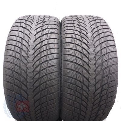 4. 245 40 18 4x NOKIAN 97V XL WR Snowproof P Winterreifen 2022 7,8-8,2mm WIE NEU