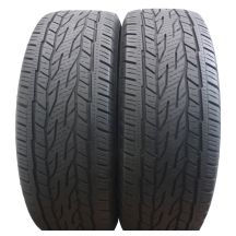 4. 4 x CONTINENTAL 255/60 R18 112T XL ContiCrossContact LX2 Sommerreifen M+S 2015 6-6,8mm