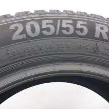 7. 205 55 16 2x SEMPERIT 205/55 R16  91H Speed-Grip 5 Winterreifen 2025 8,8-8,2mm WIE NEU 