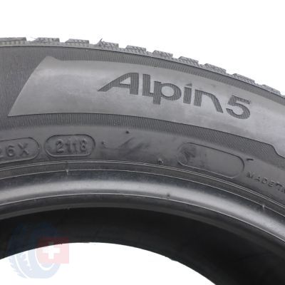 5. 2 x MICHELIN 225/55 R17 101V XL Alpin 5 Winterreifn 2018  7mm WIE NEU