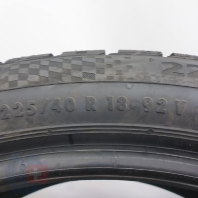 4. 225 40 18 2x CONTINENTAL 225/40 R18 92V XL WinterContact TS860S RunFlat Winterreifen 2022 VOLL