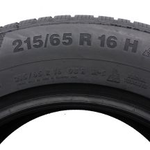 5. 4 x CONTINENTAL 215/65 R16 98H WinterContact TS850P SUV Winterreifen 2018 6,2-7,2mm