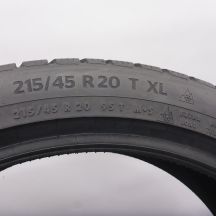5. 215 45 20 2x CONTINENTAL 215/45 R20 95T XL WinterContact TS 870 P Winterreifen 2023 8,2mm WIE NEU 