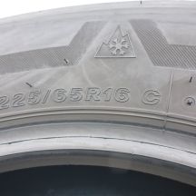 5. 225 65 16C 2x BRIDGESTONE 225/65 R16C 112/110R Blizzak W810 Winterreifen 2020 9-9,8mm