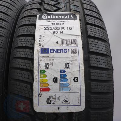 3. 225 55 16 2x CONTINENTAL 225/55 R16 95H WinterContact TS850P Winterreifen 2021 VOLL 3. 225 55 16 2x CONTINENTAL 225/55 R16 95H WinterContact TS850P Winterreifen 2021 VOLL