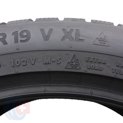 2. 245 45 19 1x CONTINENTAL 245/45 R19 102V XL WinterContact TS870P Winterreifen 8mm 2023 Wie Neu