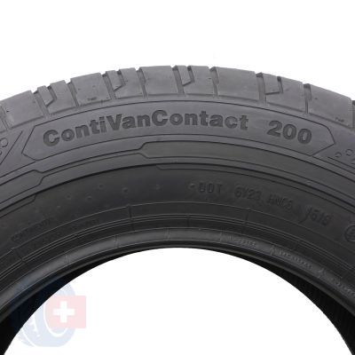 6. 205 75 16C 2x CONTINENTAL 205/75 R16C 113/111R ContiVanContact 200 Sommerreifen 2019 8,6-8,7mm