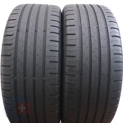 2 x CONTINENTAL 195/45 R16 84H XL ContiEcoContact 5 Sommerreifen 2017 5mm