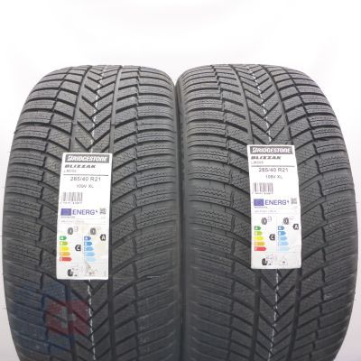 3.  285 40 21 4x BRIDGESTONE 285/40 ZR22 109V XL  Blizzak LM005 Winterreifen 2025 VOLL WIE NEU