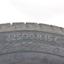 6. 225 70 15C 4x CONTINENTAL 225/70 R15C 112/110R VanContact 4Season Ganzjahresreifen 2024 WIE NEU VOLL